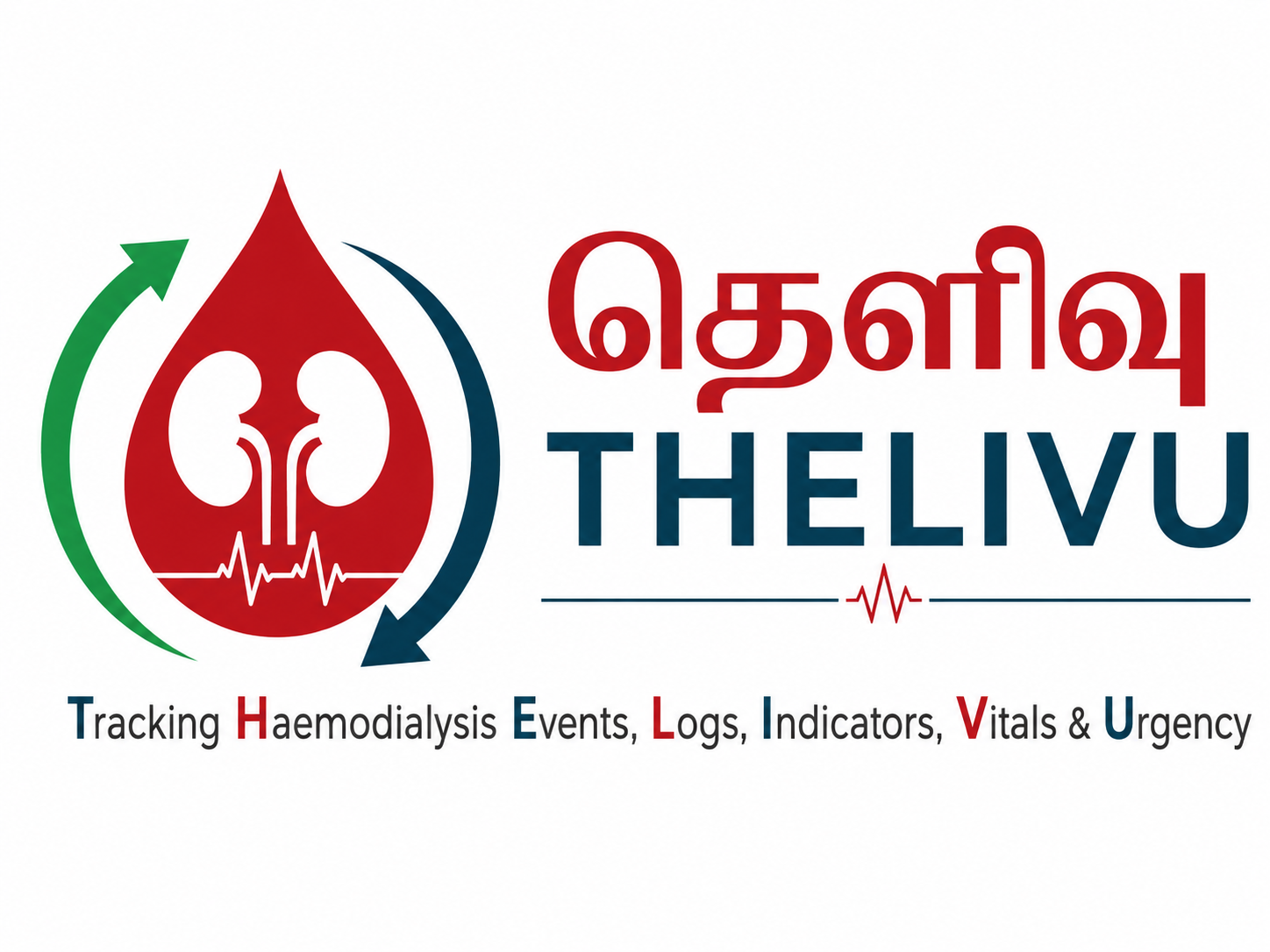 தெளிவு · THELIVU — Tracking Haemodialysis Events, Logs, Indicators, Vitals & Urgency